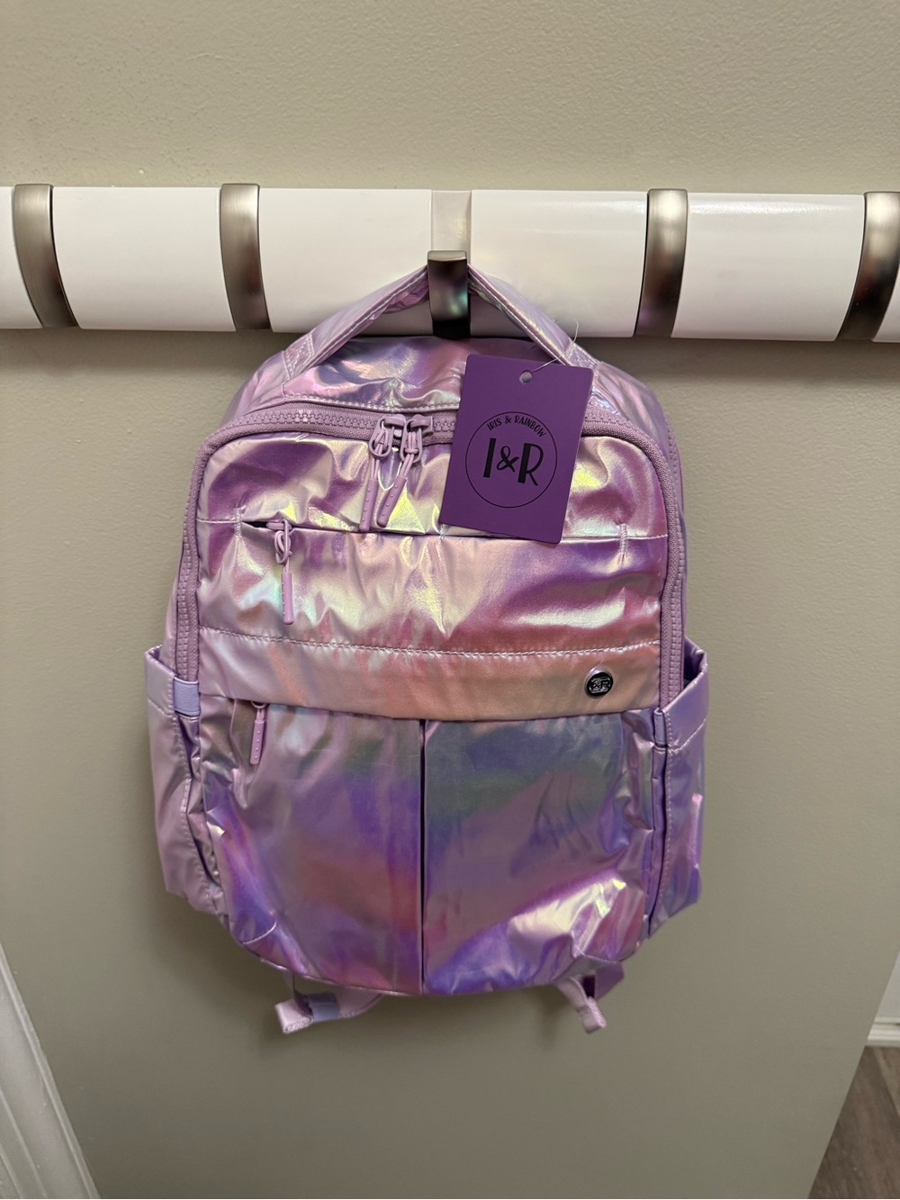 Iris & Rainbow Galaxy Backpack
